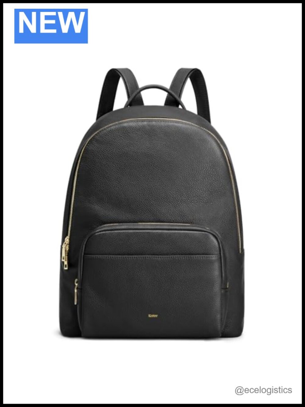 Genuine Leather Backpack for Women with Laptop Compartment